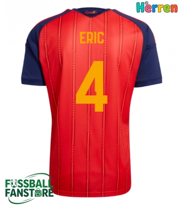 Spanien Eric Garcia #4 Replik Heimtrikot WM 2026 Kurzarm